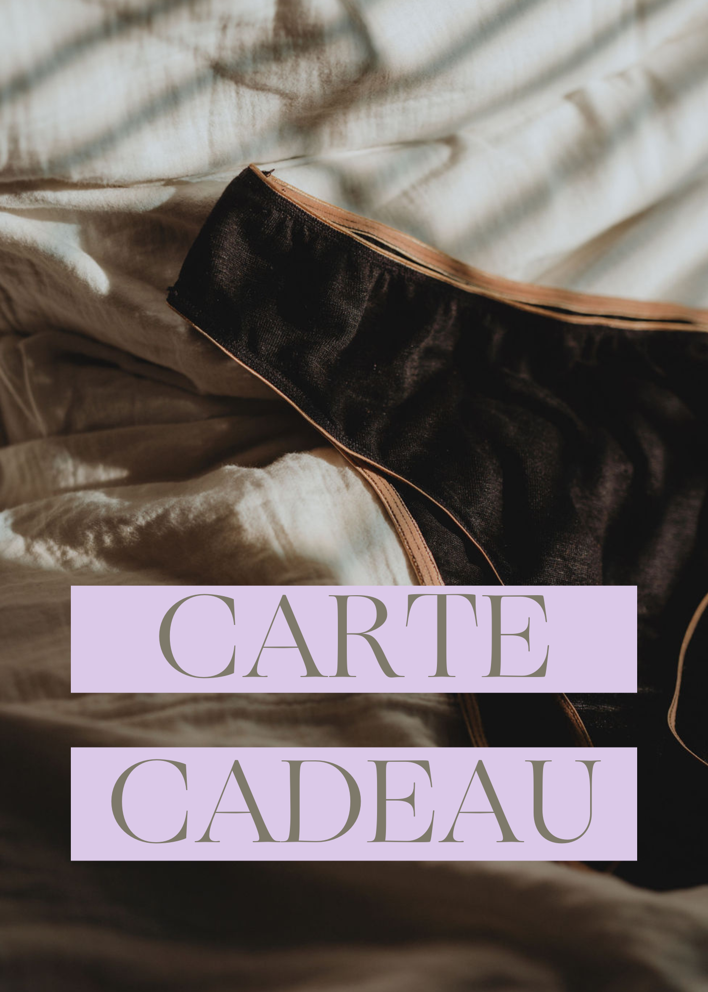 La carte cadeau Sensée